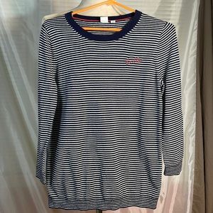 Gap Navy Striped Sweater.